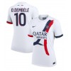 Paris Saint-Germain Ousmane Dembele #10 Bortatröja Dam 2024-25 Korta ärmar